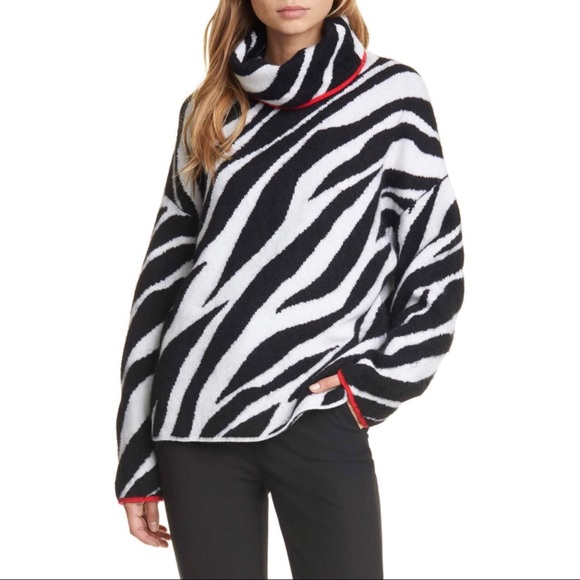 rag and bone zebra sweater